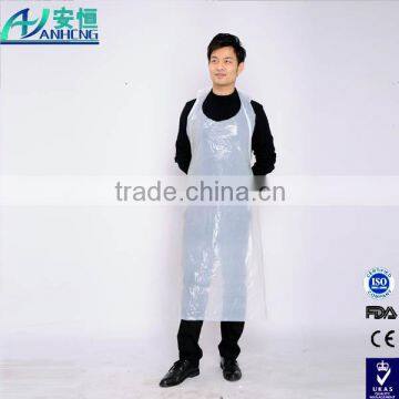 high quality medical supply disposable ldpe/hdpe plastic apron/bibs for adults