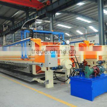 Automatic membrane filter press