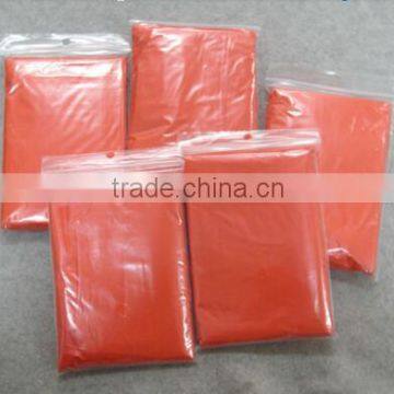 YunShang Disposable PE Rain Poncho White Color