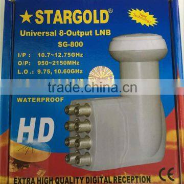 Factory Price Universal KU Band Octo STARGOLD LNB photo-4