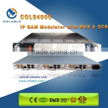 COL5400C 8 channels ip to rf modulator converter