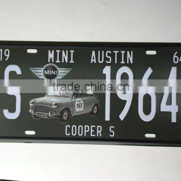 Metal Craft Custom License Plate