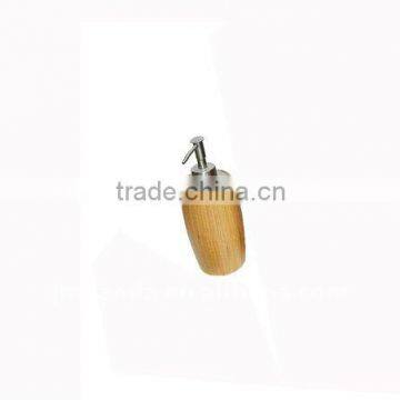 bamboo liquid soap dispenser