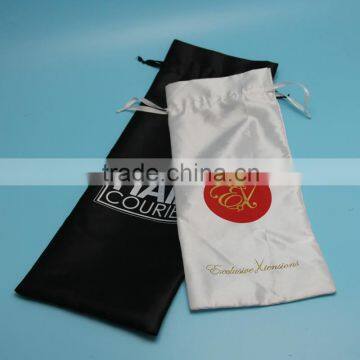 China luxury colorful satin hair packaging bags wholesale