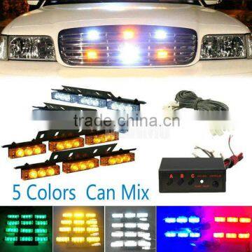 4x9 LED Car Strobe Light Flash Warning light source auto accessories car styling and parking for ford Mazda Audi bm