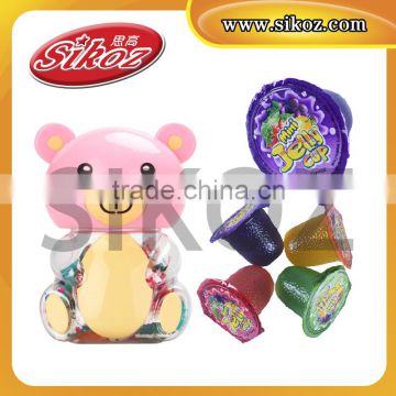 SK-V086 Fruit Jelly in Bear Shape Jar