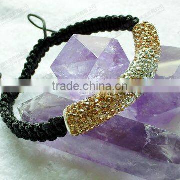 Gold shamballa bracelet for woman shamballa bracelet wholesale