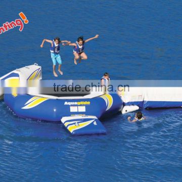 inflatable launcher,water blob,inflatable catapult with trampoline,inflatable water park