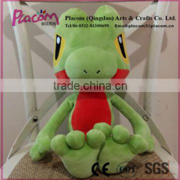 Cheap Cute High-quality Official Treecko Pokemon Game Doll Center Nintendo Plush Toy for Wholesale