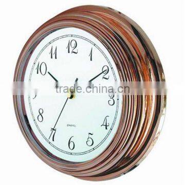 golden wall decoration plastic clock