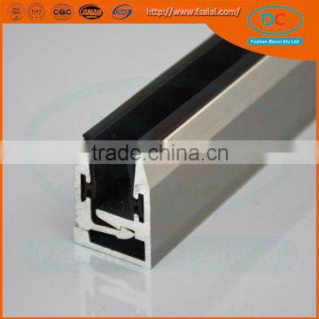 China OEM 6000 series aluminum profile for sliding wardrobes