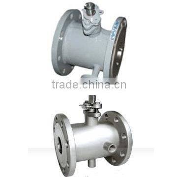 Carbon steel 1"~24" Jacketed Ball Valve