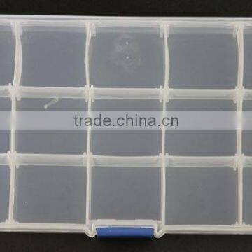15 Slots Adjustable Storage Box Plastic Case Home Organizer Jewelry Beads Boxes photo-3