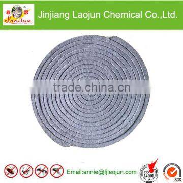 LAOJUN China origin smokeless eco-friendly plant fiber mosquito coil paper mosquito repellent coil