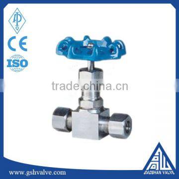 stainless steel male or female needle globe valve