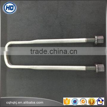 Truck Customized Steel u Clamp Bolt With Nut for NISSAN SCANIA HINO MITSUBISHI MAN