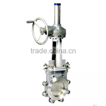 China made low price high quality manual 12 inch stainless steel knife gate valve