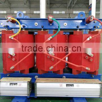 SCB Series 10kv three phase 630kva epoxy resin cast insulation dry type transformer