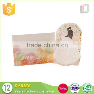 Chinese Royal Laser Cut Bengali Wedding Invitation Card photo-5