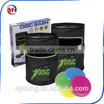 Spring Disc Slam Backyard Game Set/Frisbee Flying Disc Game