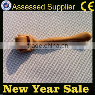 New Year Sale!! Gold Stainless steel Medical Quality Skin Care Product CE Approved Mesotherapy Needles Derma Roller