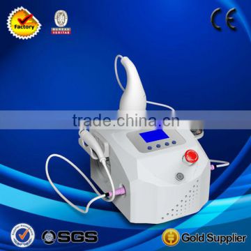 Mini radiofrequency with cavitation vacuum