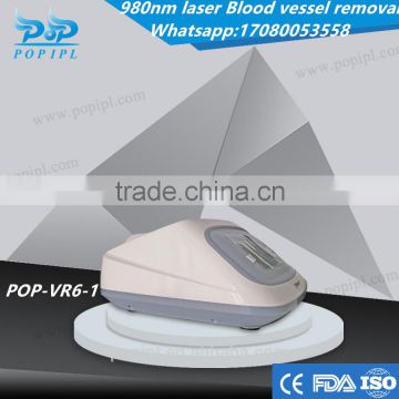 20 W-980nm laser Spider vein removal /Beauty equipment989nm / Blood vessel removal 980nm 2 color