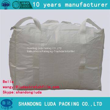 ton bag with printing Skirt Top Bulk Bag jumbo pp woven ton bag