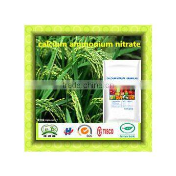 calcium ammonium nitrate white granular