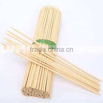 HY Factory Wholesale Natural BBQ Use 4.0mm*15cm bamboo skewers or bamboo sticks