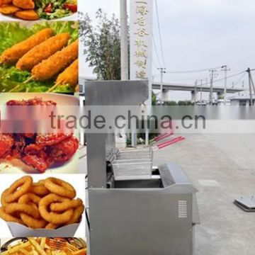 Best price gas deep fryers with basket Automatic Falafel Potato Chip Continuous Belt