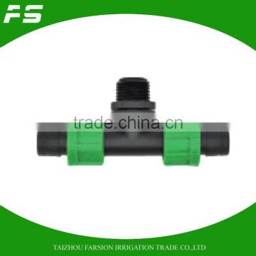 1/2"Male Thread DN16 Drip Irrigation Tap Tee Connector