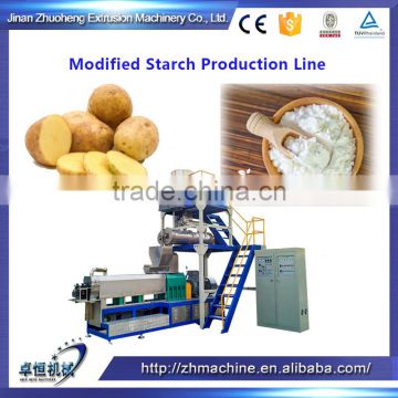 Modified potato starch processing machinery