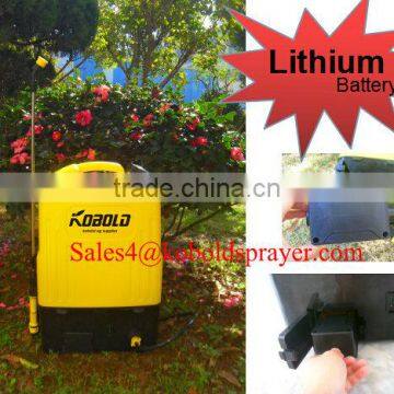 2016 NEW Lithium battery agricultural chemical sprayer