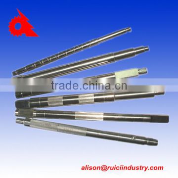 China supplier custom 316l stainless steel long spline shaft