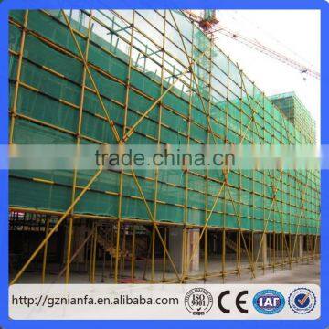 2015 HDPE Construction Safety Netting/HDPE Scaffold Safety Net (Export Malaysia)