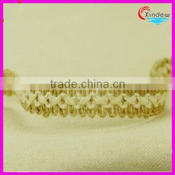 1.5cm Linen Trimming for Home Textile and Decoration photo-2