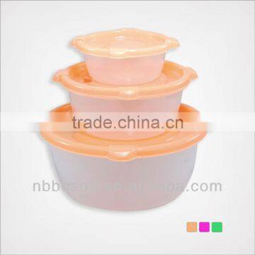 round pastic food container sets