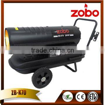 ZOBO 20KW Kerosene Heater With Wheel for Poultry