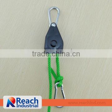 1/4" Metal Wheel Rope Ratchet Locks