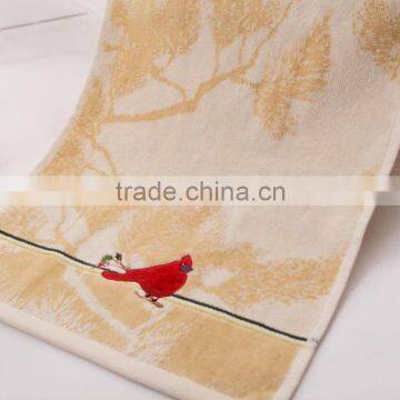 2015 Cotton Embroidery Christmas Pattern Baby Face Towels photo-3