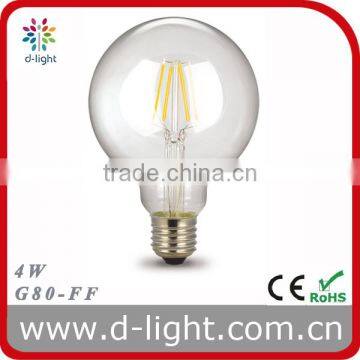 Led Vintage Bulb Clear Glass Warm White G80 G95 G125 4W 8W E27 Led Light photo-2