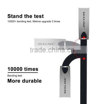 Voxlink 2017 New 5V 1A Zinc Alloy Flat Fast Charging Data Sync Usb Cable for IPhone 6 6s Plus 5s 5 IPad Mini/Samsung/HTC photo-5