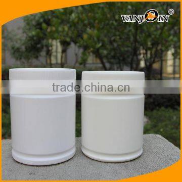 550ml PET White Plastic Cosmetic Jar for Face Cream With Screw Cap photo-3