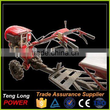 With Headlight Diesel Engine Hand Ploughing Cultivator photo-2