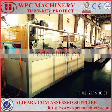 WPC Machine Co-extrusion Decking Production Line photo-4