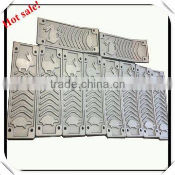 Aluminum casting for gym equipment with shot blasting custom made in Zhejiang China