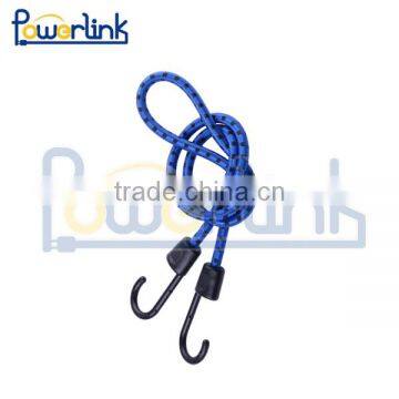 H30167 Blue bungee cord with strong plastic hooks