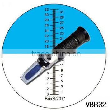 hot sale hand held Handheld Refractometer for 0-100% low price