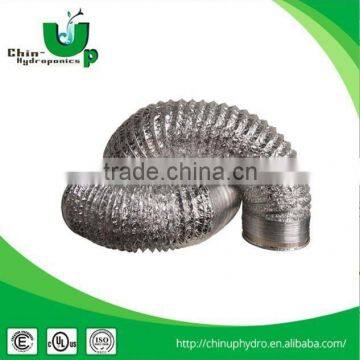 Hydroponics Aluminium Grow Room Ventilation Air Duct/ Flexible Insulated Duct/ 4 Inch Ventilation Duct